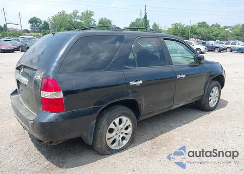 2003 Acura Mdx from USA, damaged, VIN 2HNYD18743H503877